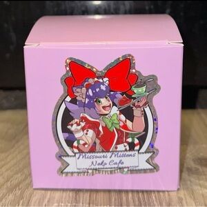 Maid cafe themed makeup lotion buttons cosmetic candle sticker anime box set